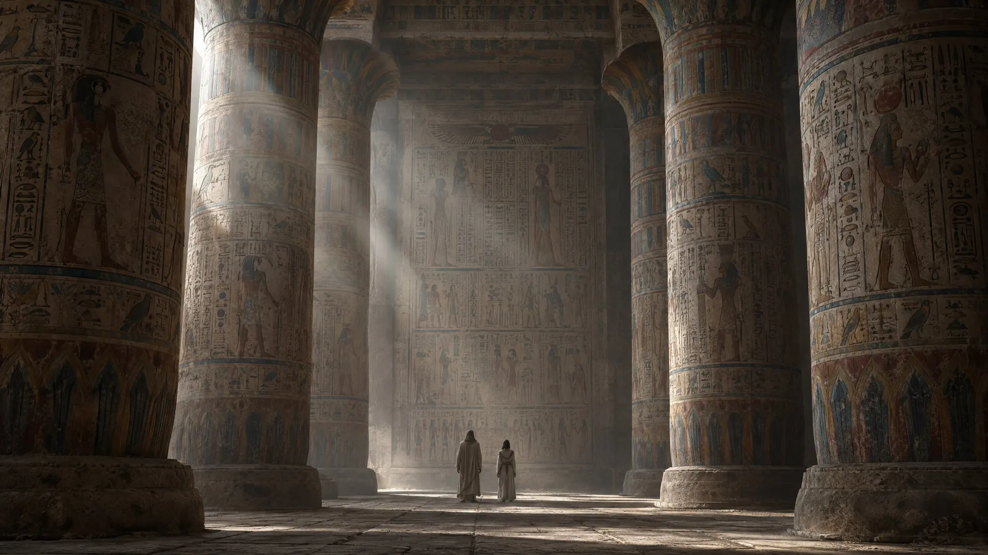 The temple at Sais